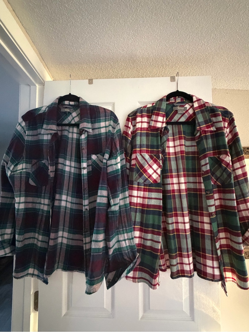 Natural Reflections Womens Flannels - 2 Included